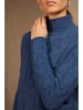 Perfect Cashmere Kaschmir-Pullover "Mairead" in Blau