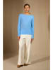 Perfect Cashmere Kaszmirowy sweter "Megan" w kolorze błękitnym
