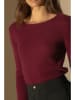 Perfect Cashmere Kaschmir-Pullover "Oprah" in Bordeaux
