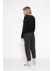 Perfect Cashmere Kasjmieren vest "Paige" zwart