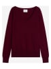 Perfect Cashmere Kasjmieren trui "Penelope" bordeaux