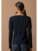 Perfect Cashmere Kasjmieren trui "Shannon" donkerblauw