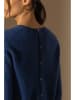 Perfect Cashmere Kaschmir-Pullover "Vanessa" in Blau