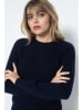 Perfect Cashmere Kasjmieren trui "Wilma" donkerblauw