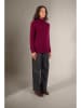 Perfect Cashmere Kasjmieren trui "Nethan" bordeaux
