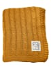 Kaiser Naturfellprodukte Babydecke "Cable Knitt" in Gelb - (L)100 x (B)80 cm