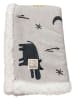 Kaiser Naturfellprodukte Babydecke "Zoo Winter" in Creme - (L)100 x (B)80 cm