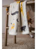 Kaiser Naturfellprodukte Babydecke "Zoo Winter" in Creme - (L)100 x (B)80 cm