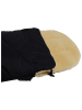 Kaiser Naturfellprodukte Lammfell-Fußsack "Polar" in Schwarz - (L)85 x (B)43 cm