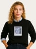 WOOOP Sweatshirt "Friends Official Anymore Clothes" zwart
