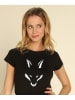 WOOOP Shirt "Foxy Shape" zwart
