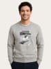 WOOOP Sweatshirt "Skateboard! Magazine Powerplaces" in Grau