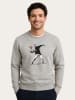 WOOOP Bluza "Banksy Love" w kolorze szarym