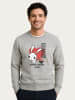 WOOOP Sweatshirt "Torc Ramen Lovers Club Bunny" in Grau