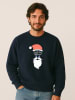WOOOP Sweatshirt "Dont stop believin" donkerblauw