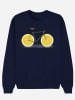 WOOOP Sweatshirt "Zest" in Dunkelblau