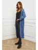 So Cachemire Longcardigan "Acor" in Blau