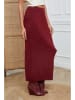 So Cachemire Spódnica dzianinowa "Doristo" w kolorze bordowym