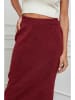 So Cachemire Spódnica dzianinowa "Doristo" w kolorze bordowym