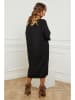 Joséfine Strickkleid "Fastidius" in Schwarz