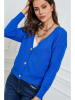So Cachemire Cardigan "Gino" in Blau