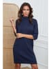 So Cachemire Strickkleid "Major" in Dunkelblau