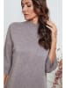 So Cachemire Gebreide jurk "Major" taupe