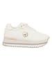 Patrizia Pepe Leder-Sneakers in Creme