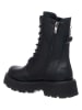 Patrizia Pepe Leder-Boots in Schwarz