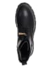 Patrizia Pepe Leder-Boots in Schwarz