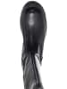 Patrizia Pepe Leder-Stiefel in Schwarz