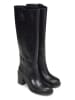 Marc O'Polo Shoes Leder-Stiefel in Schwarz