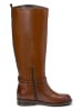 Marc O'Polo Shoes Leder-Stiefel in Hellbraun