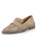 Felmini Leder-Slipper in Beige