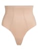 Hunkemöller Stringi high waist w kolorze beżowym