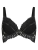 Hunkemöller Biustonosz push-up "Desire" w kolorze czarnym