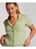 Hunkemöller Pyjama-Oberteil "Seersucker" in Hellgrün