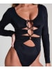 Hunkemöller Body "Kiki" w kolorze czarnym