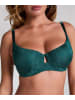 Hunkemöller Bügel-BH "Lana" in Dunkelgrün