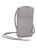 Zwei Handytasche in Grau - (B)10 x (H)19 x (T)3 cm