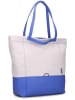 Zwei Shopper "Fiorella FI200" in Weiß/ Blau - (B)44 x (H)38 x (T)19 cm