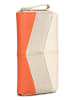 Zwei Geldbörse in Beige/ Orange - (B)11 x (H)20 x (T)3 cm