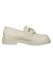 Paul Green Leder-Mokassins in Creme