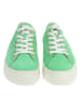 Paul Green Leder-Sneakers in Grün