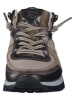Paul Green Leder-Sneakers in Braun