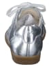 Paul Green Leren sneakers zilverkleurig