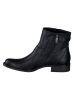 Paul Green Leren boots zwart