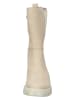 Paul Green Leder-Stiefel in Beige