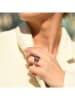 DIAMOND & CO Gouden ring "Pink fiction" met diamanten