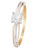 DIAMOND & CO Gouden ring "La promise" met diamanten